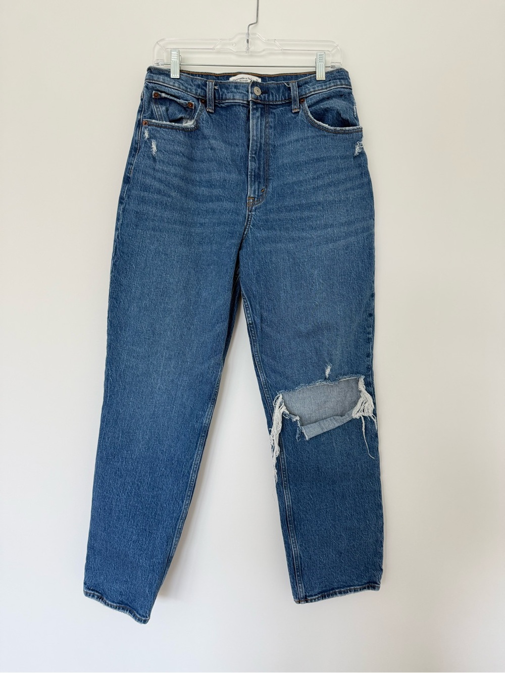 Abercrombie & Fitch Women's The 90’s Straight Ultra High Rise Jeans